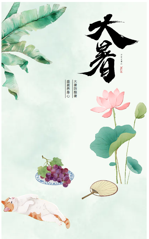 热浪滚滚大暑至，养心祛湿正当时 | 节气养生指南